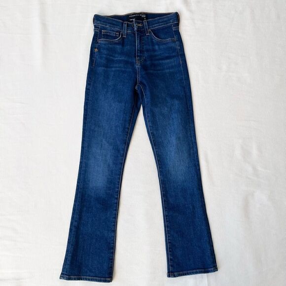 Veronica Beard Womens Jeans Blue Denim Pants Carly Kick Flare High Rise New 24 - Picture 1 of 5